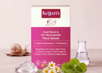 Kejjan’s Snail Mucin & 10% Niacinamide Face Serum